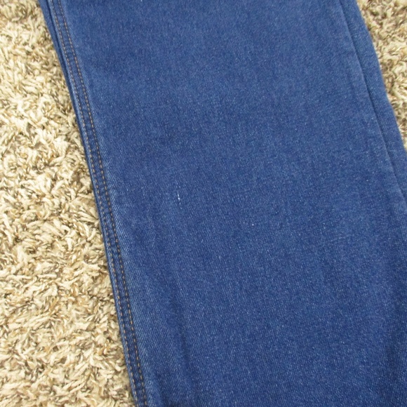 Key Apparel Jeans Men's 38x30 Dark Wash Straight Leg Flannel Lined Denim - Picture 8 of 8